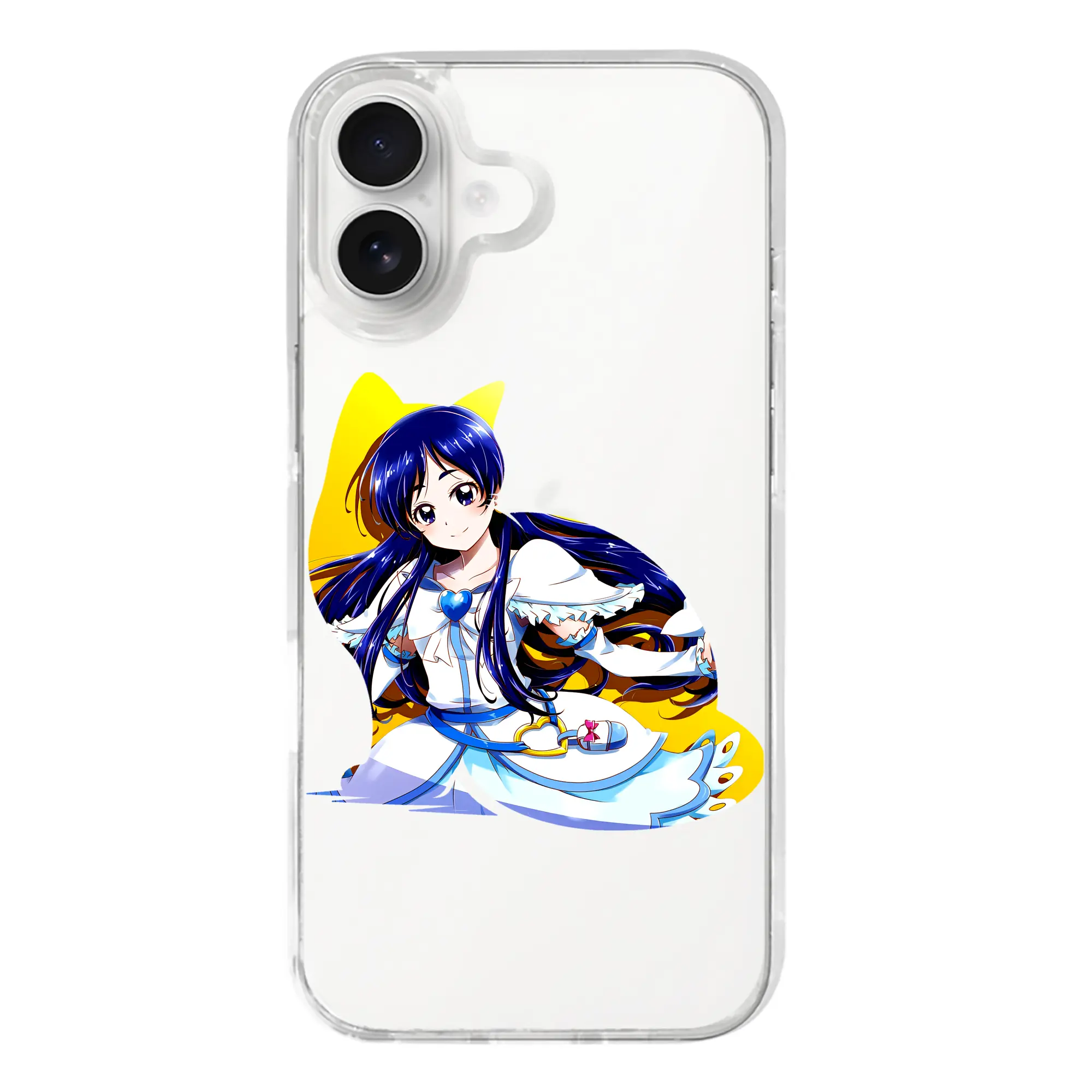 プリキュア グッズ,雪城ほのか - iPhone 17シリーズ 透明スマホケース – 薄型・耐衝撃・精密フィット保護カバー